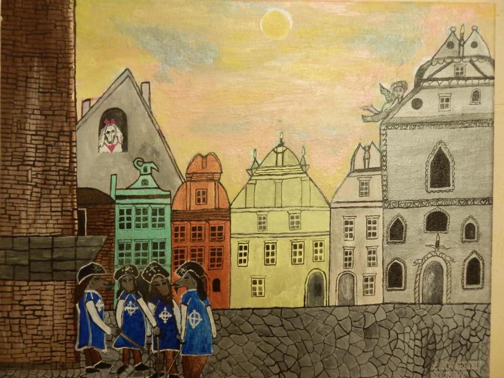 trzech muszkieterów