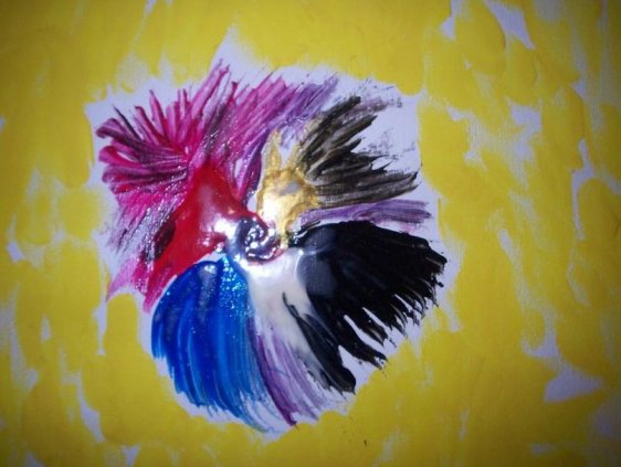 Ptaki - Abstrakcja- 2001