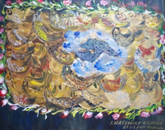 Abstrakcja O Morskiej Dyskotece