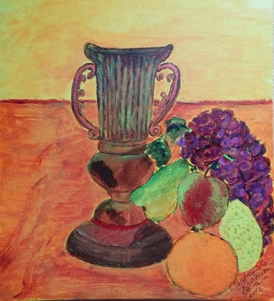 Martwa Natura Z Owocami- Przekazane do Podkarpackiego Hospicjum Dla Dzieci 