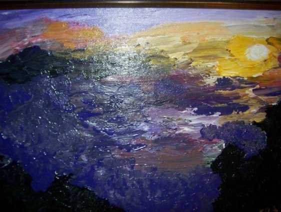 Zachód Słońca Nad Morzem IV