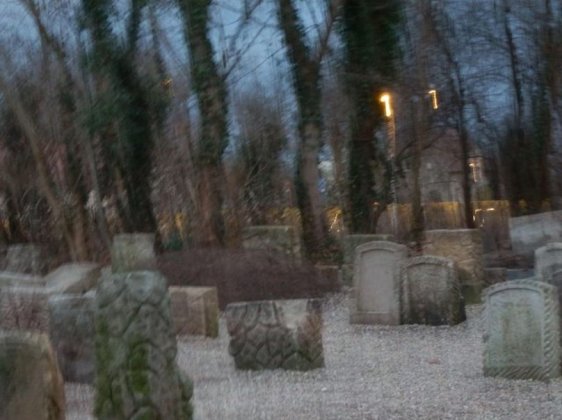 Szczecin - Klęskowo uporządkowany cmentarz ewangelicki XII 2012