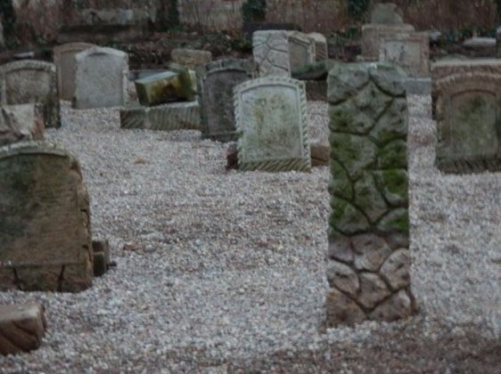 Szczecin - Klęskowo uporządkowany cmentarz ewangelicki XII 2012