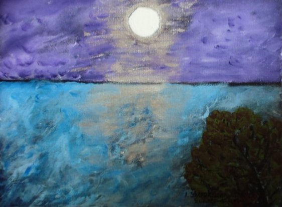 światło księżyca