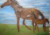 Dwa konie- 2004